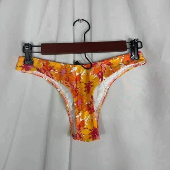 NWOT Vix Paula Hermanny lowana mustard giulia brazilian string bottom size M - Picture 2 of 8